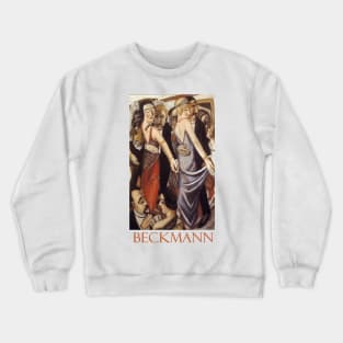 Dancing Bar in Baden-Baden by Max Beckmann Crewneck Sweatshirt